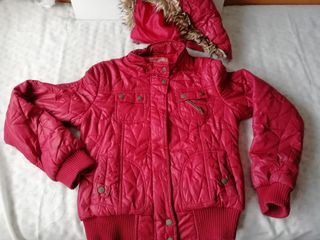 Cazadora STRADIVARIUS Jackets CUELLO piel EXTRAIBL