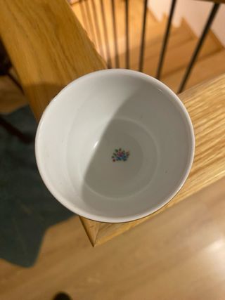 Taça Limoges pintada à mão