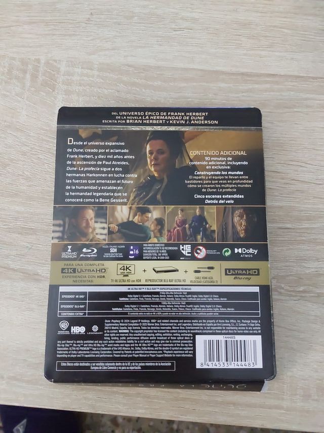 Dune: Prophecy Blu-ray 4K Steelbook Prima Stagione