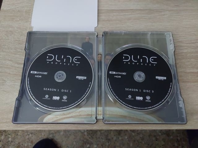 Dune: Prophecy Blu-ray 4K Steelbook Prima Stagione