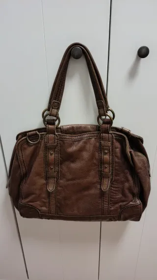 Bolso Piel Liebeskind Berlin Marrón.