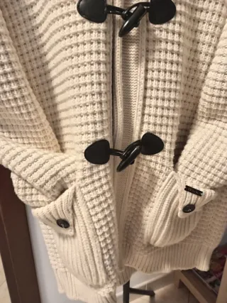 BARK Cappotto Uomo Beige/Bianco Taglia XL