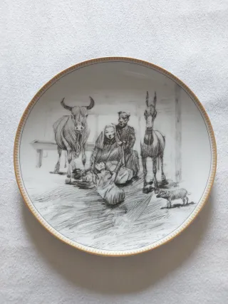 Prato Vista Alegre Coleção Natal 2012