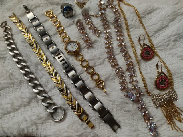 Lote bisutería antigua