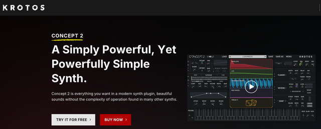 Krotos Audio - Synth Concept 2