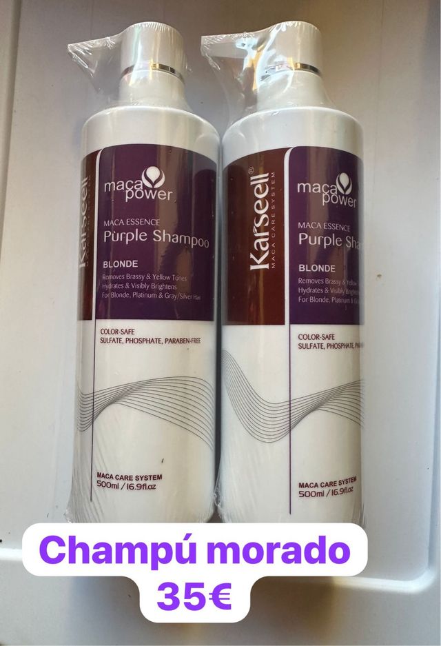 Champú Morado Maca Power 500ml karsheell 35€/unida