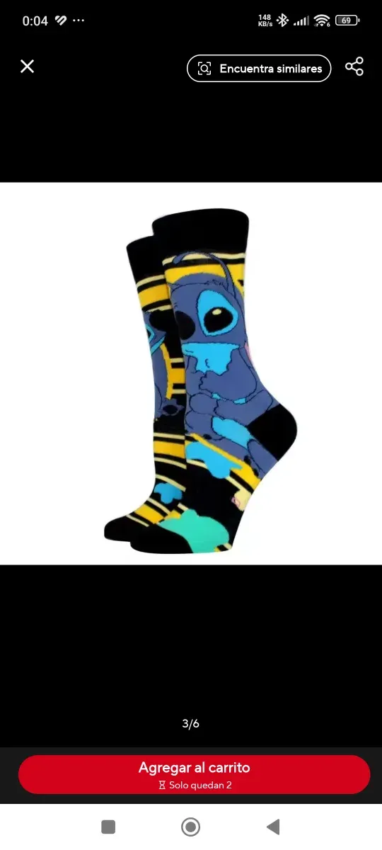 Calcetines Lilo y Stitch Divertidos