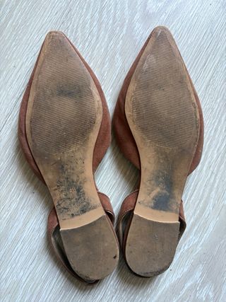 Zapatos planos H&M marrones talla 40