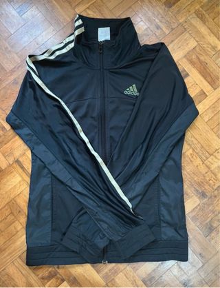 Chaqueta Adidas Negra con Rayas