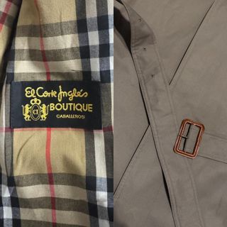 BURBERRY GABARDINA HOMBRE VERDE L / XL NOVA CHECK