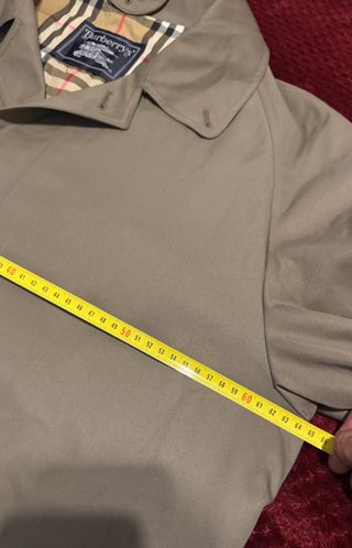 BURBERRY GABARDINA HOMBRE VERDE L / XL NOVA CHECK