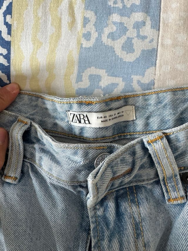 Zara Jeans Palazzo Azzurri