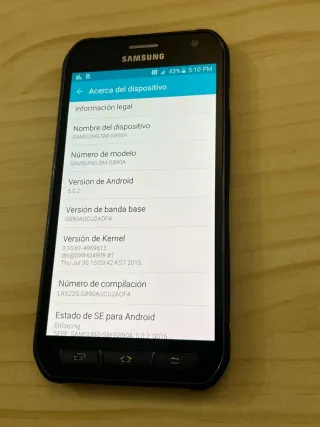 Samsung Galaxy S6 active Negro/Multicolor