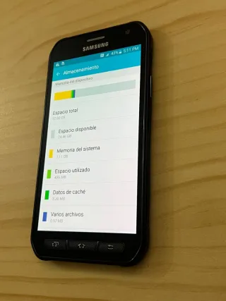 Samsung Galaxy S6 active Negro/Multicolor
