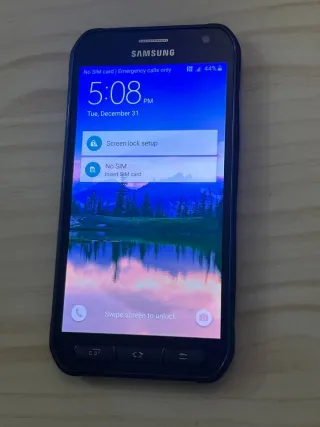 Samsung Galaxy S6 active Negro/Multicolor