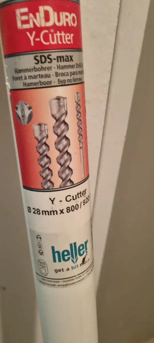 Broca SDS-max Heller Y-Cutter 28mm