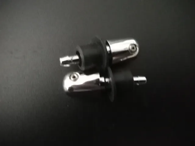 Par Surtidores Lavaparabrisas Cromados Seat 124