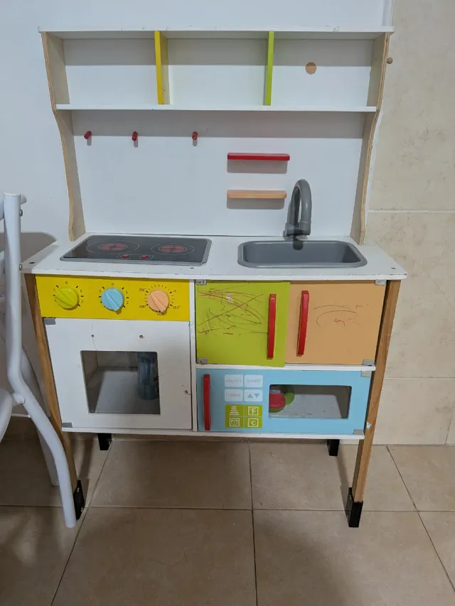 Cocina de juguete para niñas