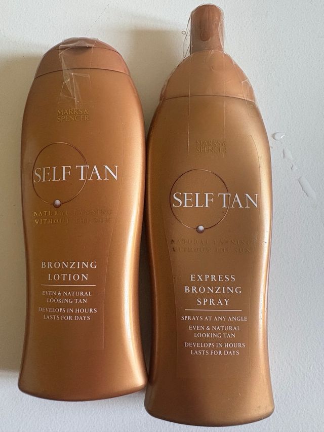 Set Bronceador Loción y Spray M&S