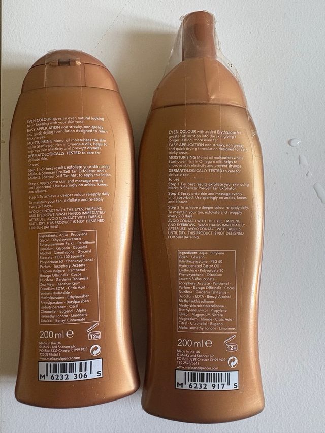 Set Bronceador Loción y Spray M&S