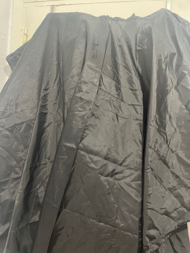 Capa Peluquería Profesional Negra