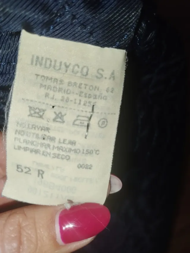 Abrigo de Emidio Tucci Azul Marino