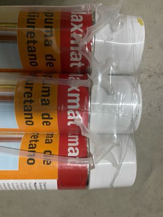 5 botes Espuma Poliuretano