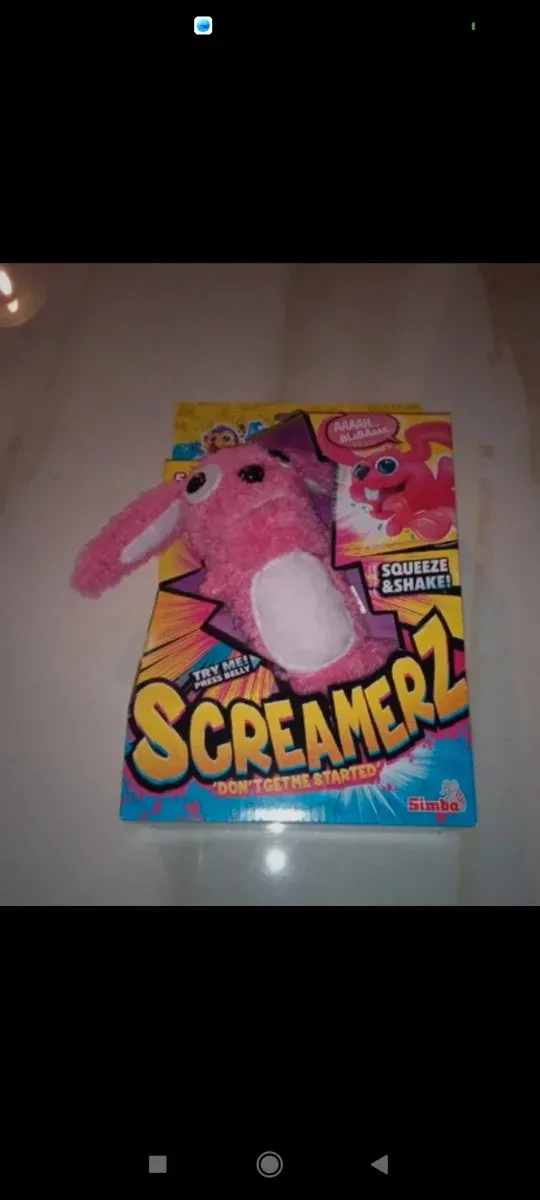 Screamerz Peluche Interattivo prank peluche rabbit