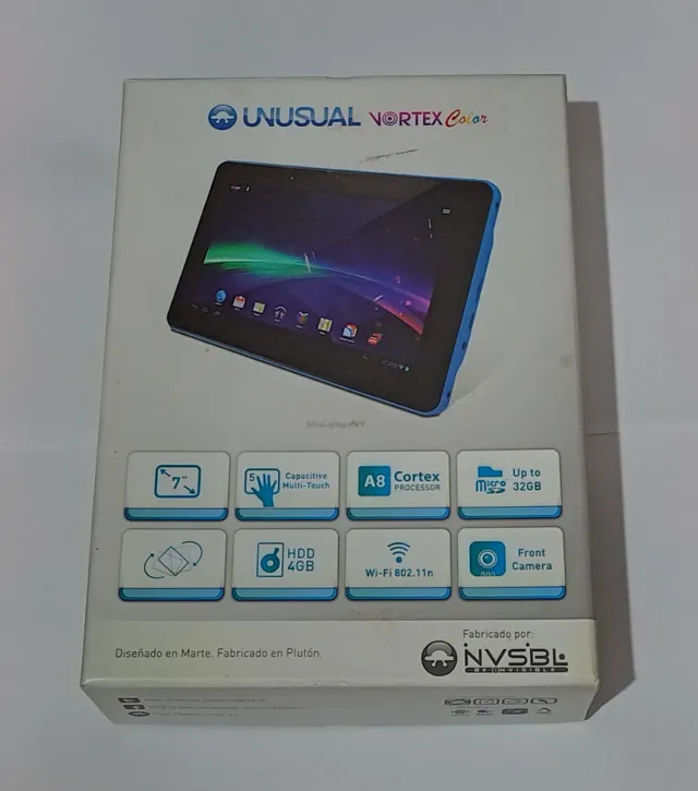 Tablet Unusual Vortex Color 7" (para reparar)