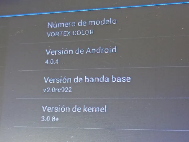 Tablet Unusual Vortex Color 7" (para reparar)