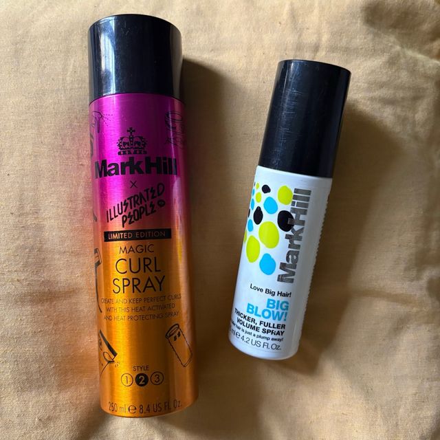 Mark Hill Magic Curl Spray y Big Blow