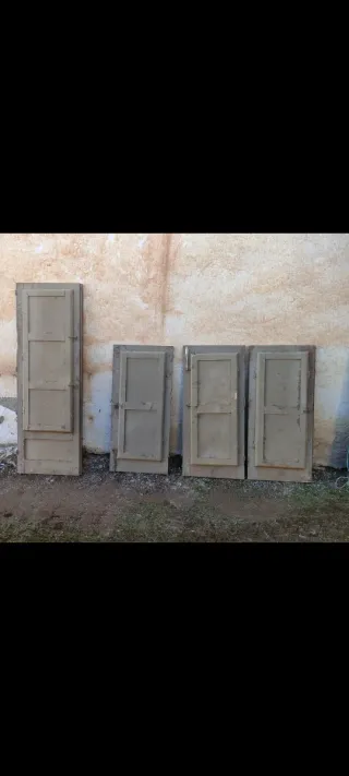 Ventanas antiguas de madera