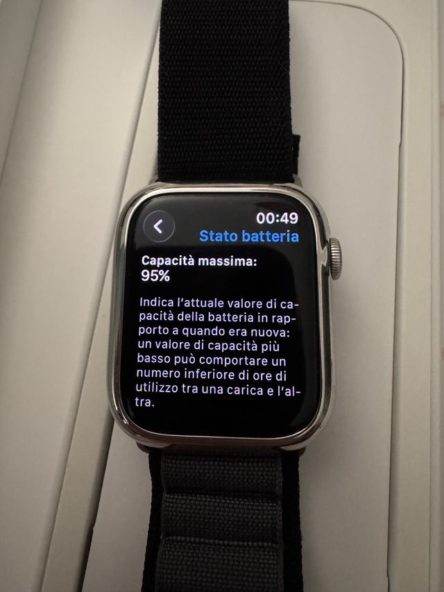 Apple Watch Series 9 45mm GPS - Aluminio Plata