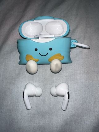 Auriculares Bluetooth Azul y Blanco