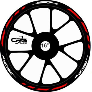 Pegatinas para las 2 llantas de SH