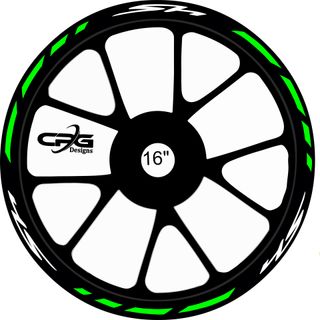 Pegatinas para las 2 llantas de SH