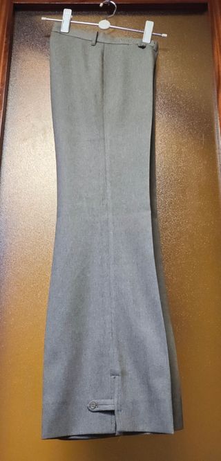 Pantalón retro gris