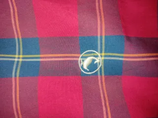 Camisa El Ganso cuadros azul y rojo