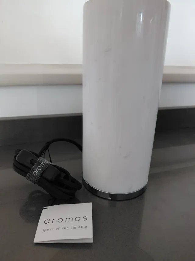 Lámpara Aromas Diseño Mármol Metal