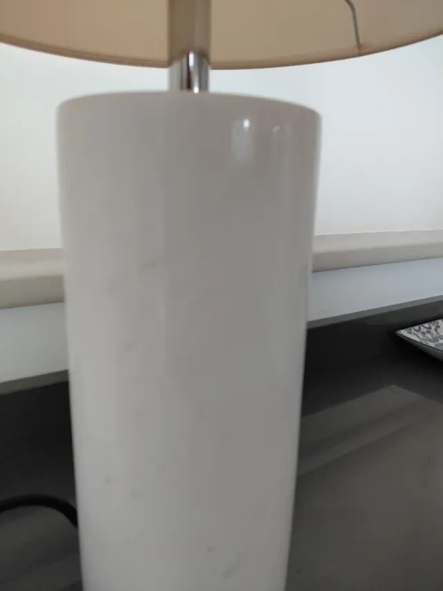 Lámpara Aromas Diseño Mármol Metal