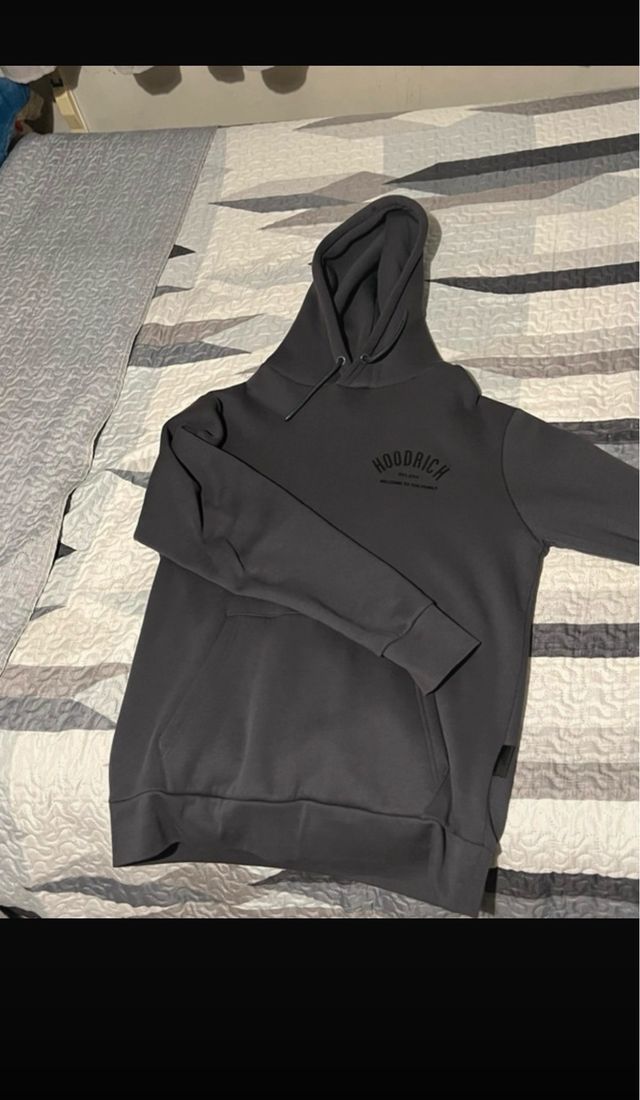 Sudadera Hoodrich Volcano Gris Talla s