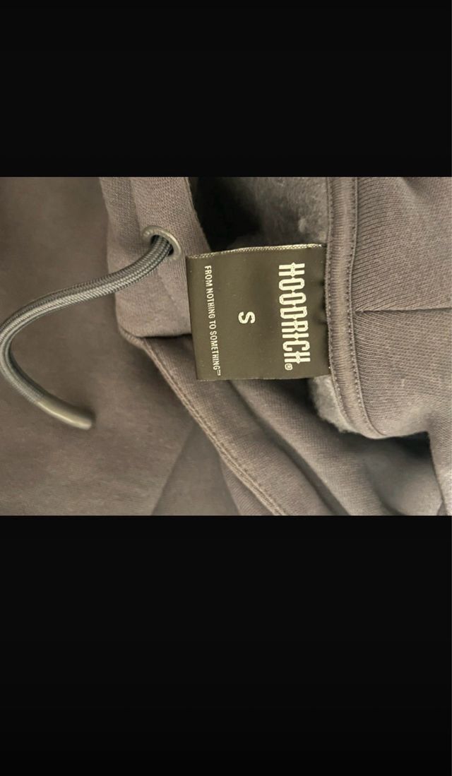 Sudadera Hoodrich Volcano Gris Talla s