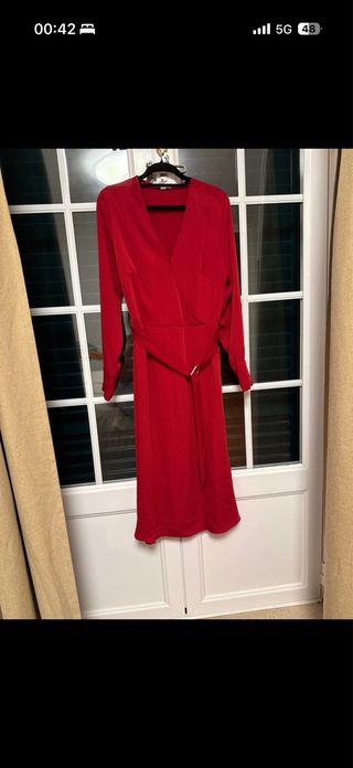 Vestido H&M Vermelho