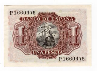 Billete de 1 peseta de 1953 sin circular (S/C)