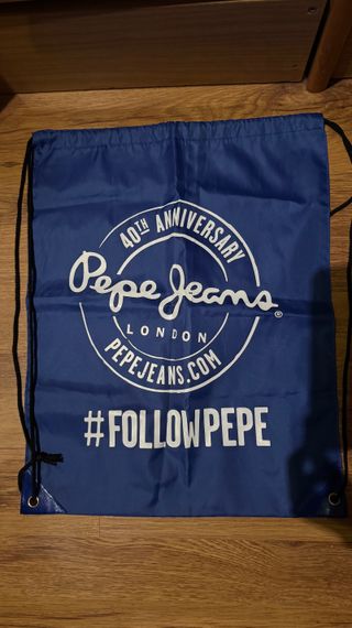 Mochila Pepe Jeans 40 Aniversario Azul