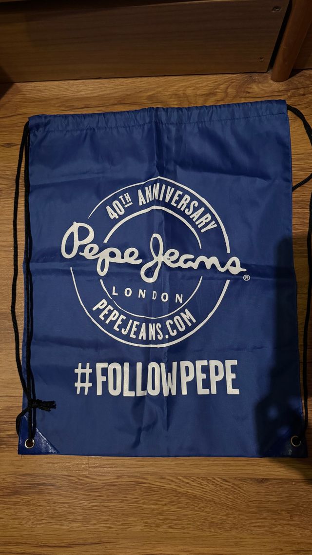 Mochila Pepe Jeans 40 Aniversario Azul