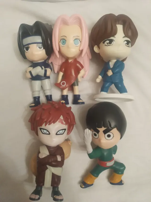 Figuras Anime Naruto Chibi Set 5
