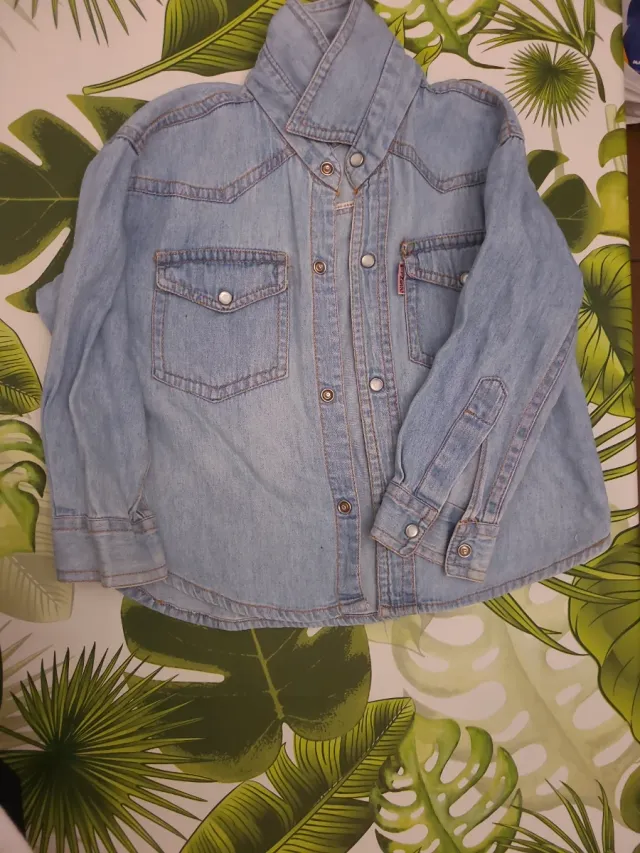 Camisa vaquera infantil T4