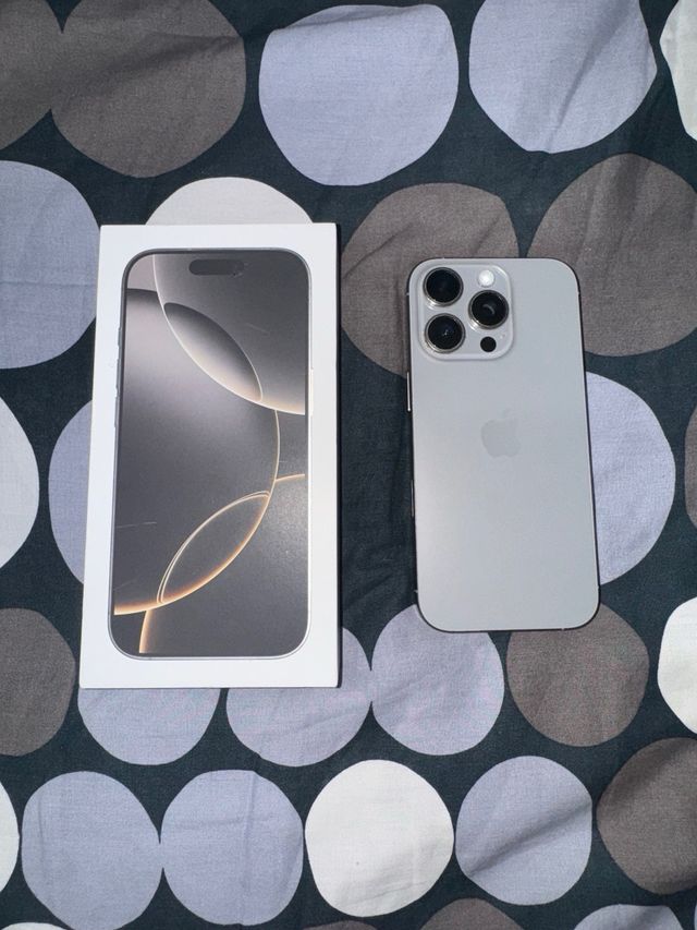 iPhone 16 Pro Titanio NUEVO