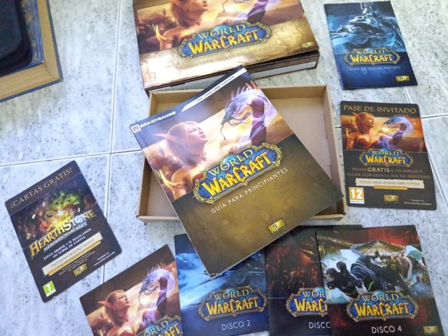 Nintendo Switch OLED caja  + World of Warcraft